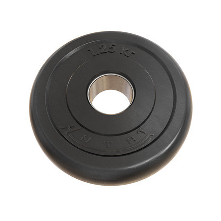 Тренировочный диск Antat 1,25 кг 26 мм черный